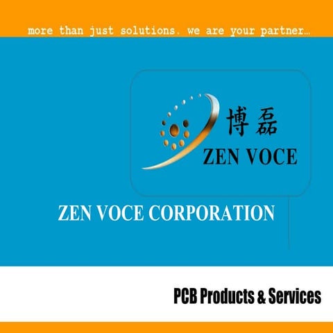 Zen Voce PCB Presentation