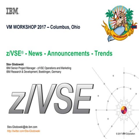 z/VSE - News - Announcements -Trends