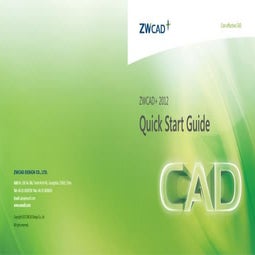 Zwcad+ quick guide