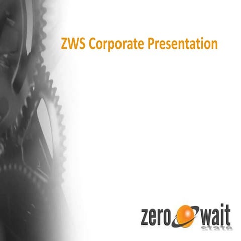 Zero Wait-State Agile EC MCAD Implementation Quick Start Presentation
