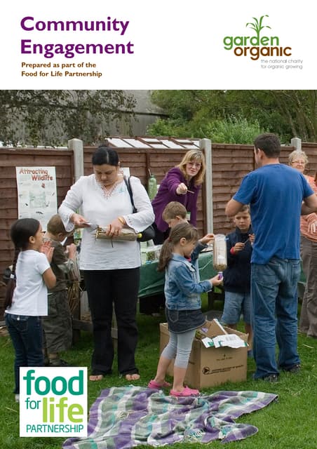 Community Engagement and Organic Gardening: Food Security, Community Cohesion...