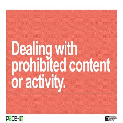 Pace IT - Prohibited Content and Activity
