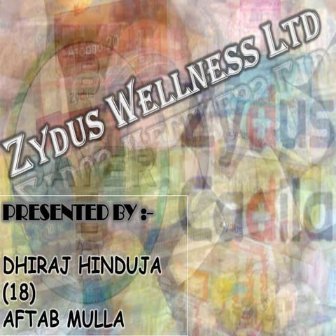 Zydus final ppt