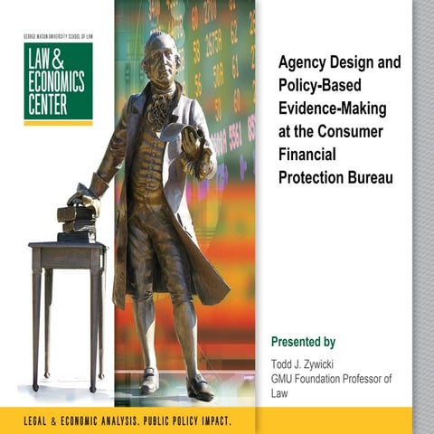Agency Design and Policy-Based Evidence-Making at the Consumer Financial Prot...