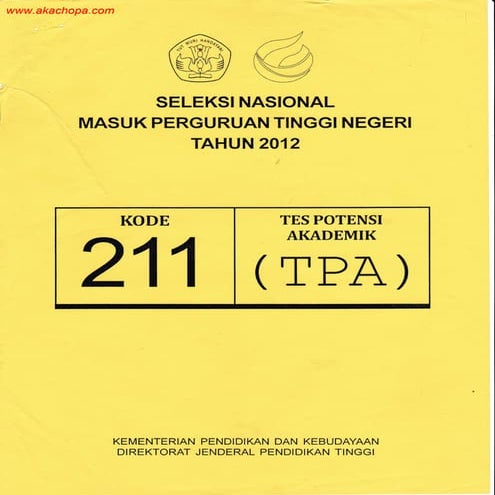 Snmptn 2012 tpa [akachopa.com]